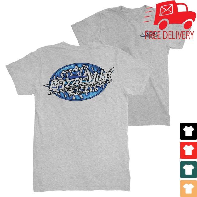 Official PrizzaMike Merch Surfs Up Tshirt