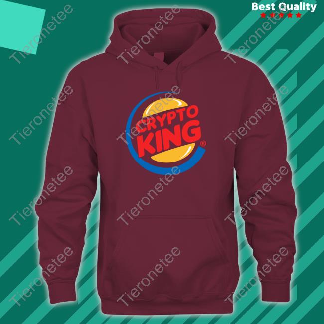 Crypto King White Crewneck Sweatshirt