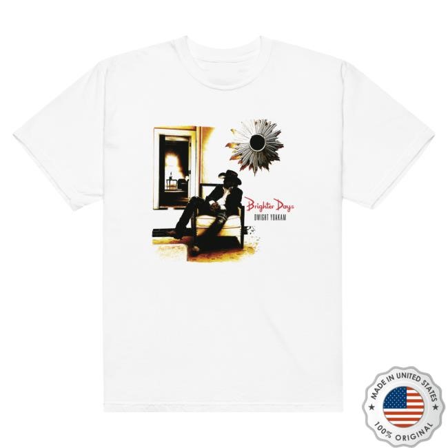Official Dwight Yoakam Merch Store Shop DwightYoakam Brighter Days Album Shirt