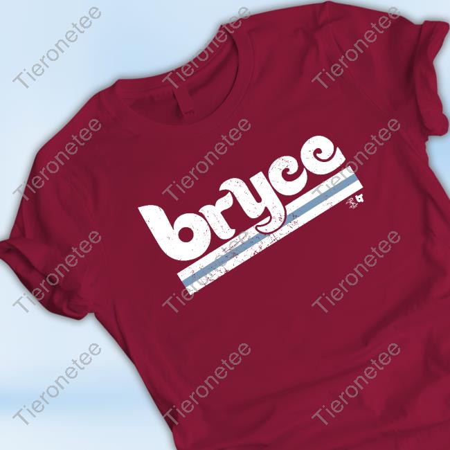 Official Breaking T Bryce Harper Philadelphia Text Hoodie