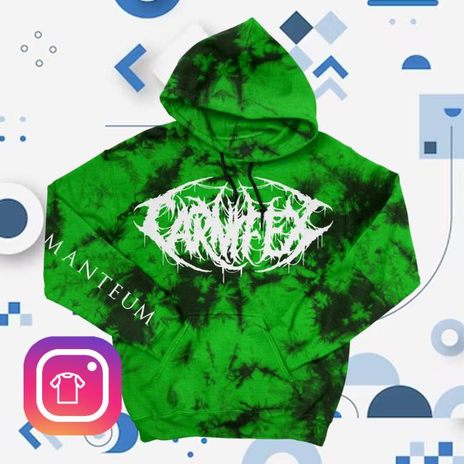 Official Indie Merch Store Carnifex Slime Green Slam Logo Attractive Hoodie IndieMerchStore