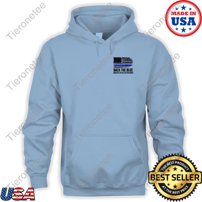 Official Just Screen It LLC Back The Blue Supporting Fm Area Law Enforcement Remember Shirt