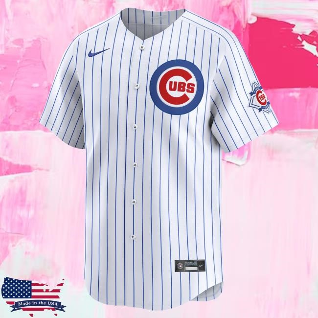Bleacher Style Chicago Cubs Alex Bregman Home Limited Jersey