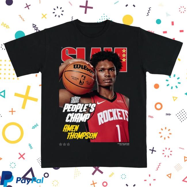 Official Slam Goods SLAM Cover Shirts - Amen Thompson (SLAM 257)