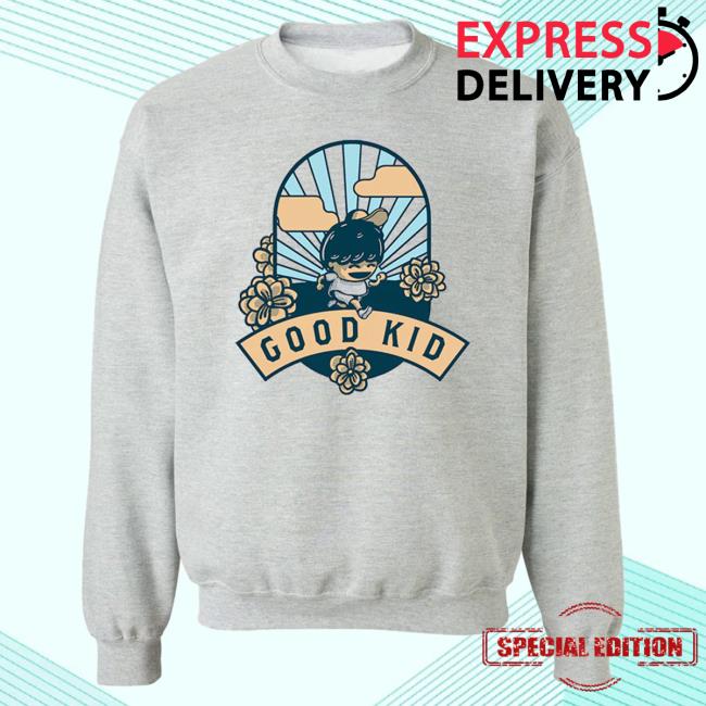 Official Good Kid Merch Store Sunshine Crewneck Sweatshirt Good Kid Clothing Shop GoodKid