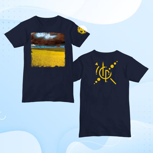 Official Psychopathic Merch Insane Clown Posse Storm Clouds (The Calm) Navy New Shirt Psychopathicmerch