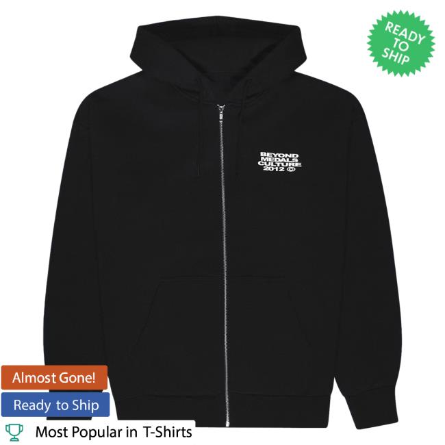 Official Beyond Medals Merch Store Beyond Medals Zip Crew Culture Black Beyond Medals Apparel Clothing Shop BeyondMedals