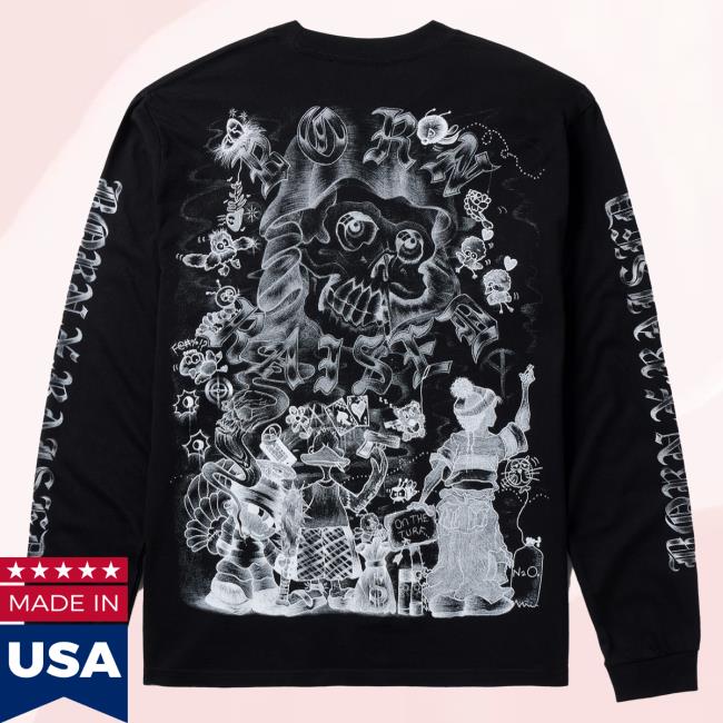 Official Born X Raised Merch Store Shop Vargas Longsleeve: Black – Born X Raised BornxRaised