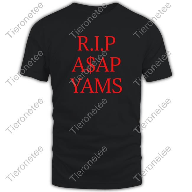 Official RIP A$Ap Yams Always Strive And Prosper Tee