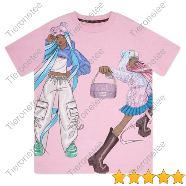 Official Fendi Clothing Store Shop Junior 3D New Shirt