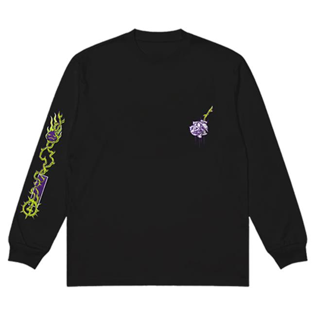Official D4vd Merch D4vd Spotify Long Sleeve