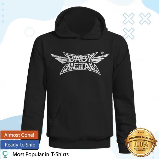 Babymetal Official Store Merch Crush Logo Hot Hoodie