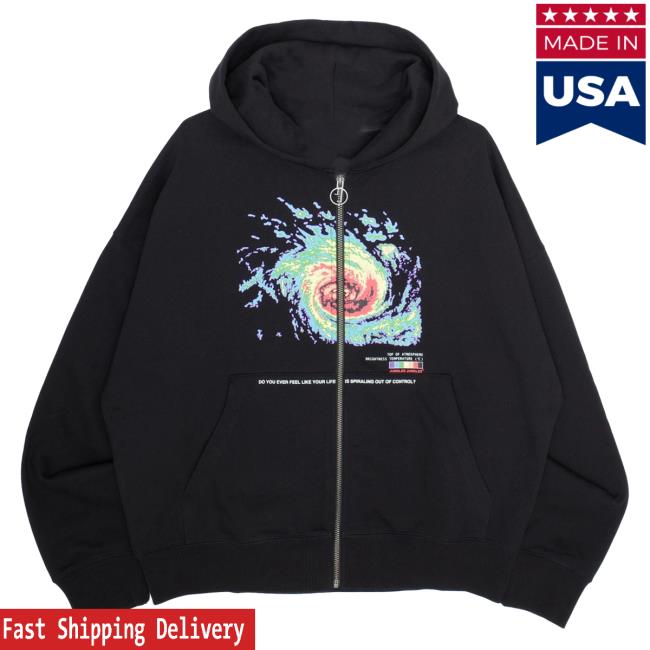 Official Moda3 Jungles Spiralling Full Zip Crewneck
