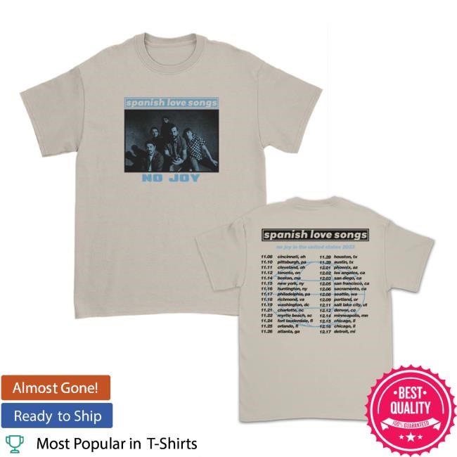 Oasis Tour Shirt Spanish Love Songs