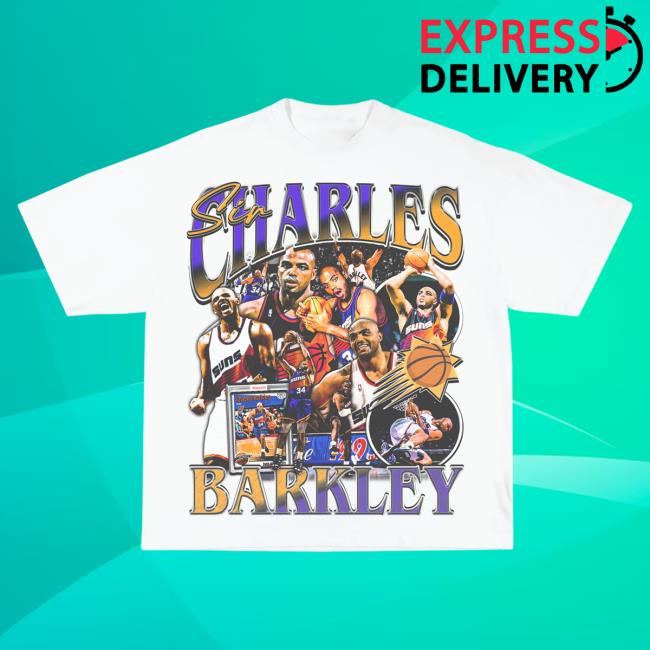 Official Game Changer Phx Charles Barkley T-Shirts White GameChanger