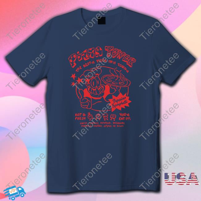 Fangamer Merch Pizza Tower Long Sleeve T Shirt