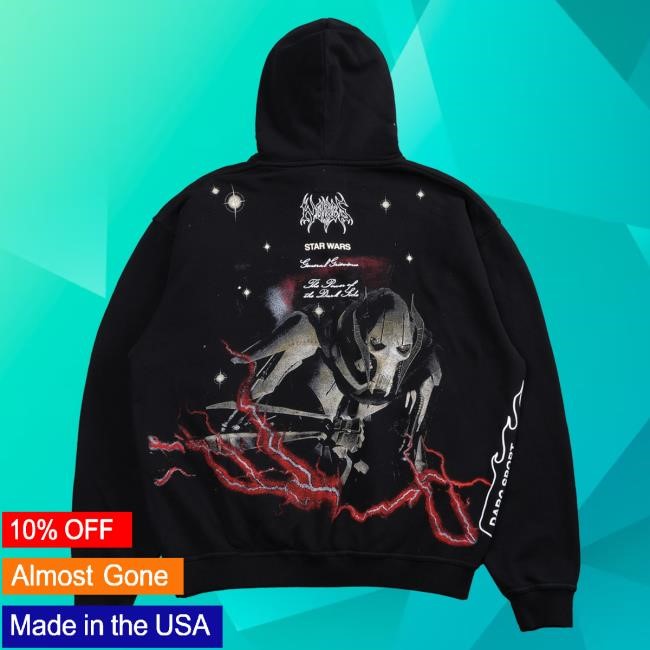 Official Darc Sport Merch Store Shop DarcSport Grievous "Side-By-Side" Pierce Crew in Black Darc Sport Apparel Clothing