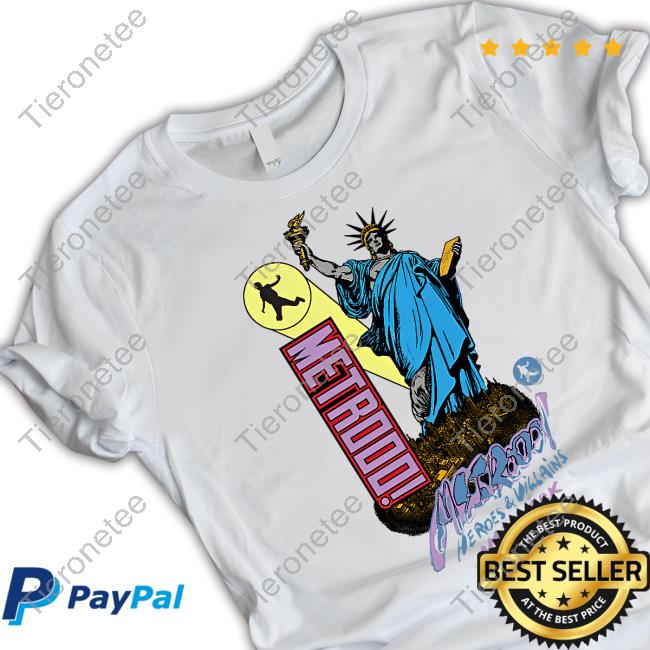 Official Metrooo Heroes & Villains New York Tee