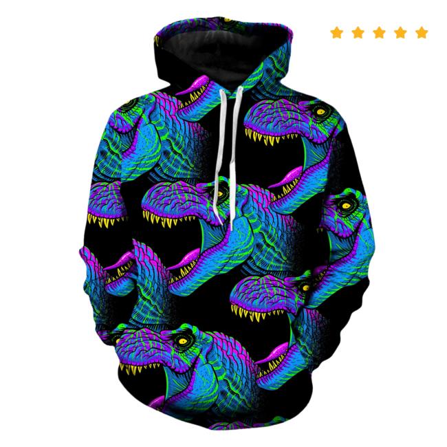 Official Iedm Clothing Jurassic Unisex Sweatshirts 3D All Over Print