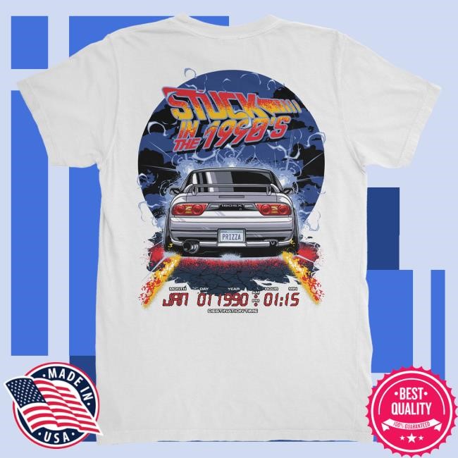 Official PrizzaMike Merch Stuck in the 1990's - T Shirt