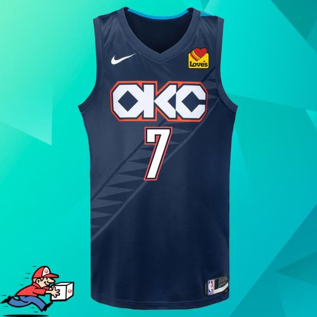 Chet Holmgren Youth NBA Basketball Jersey | Oklahoma City Thunder 25-26