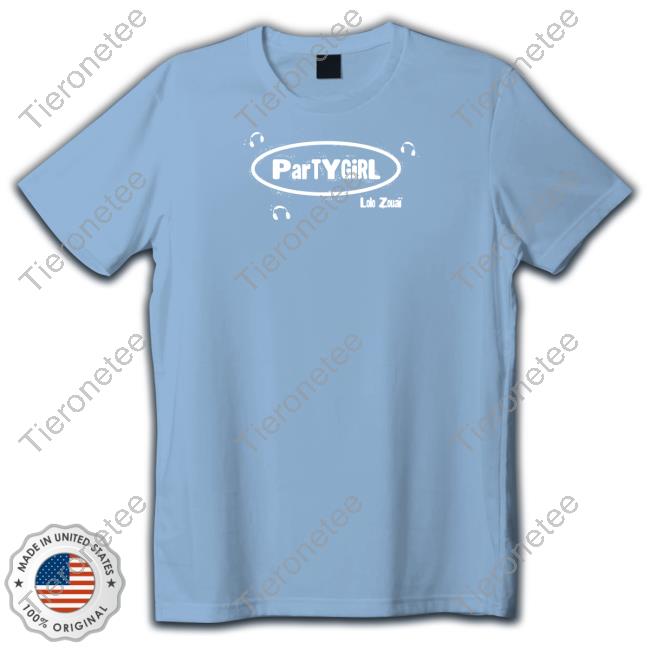 Official Playgirl Merch Lolo Zouaï Partygirl Shirt