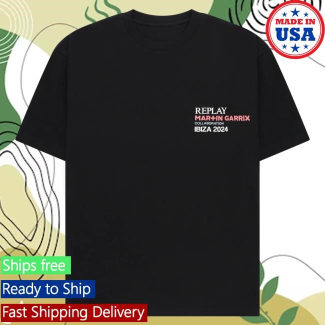 Official Martin Garrix Martin Replay For Martin Garrix - Ibiza 2024 Lightstorm T-Shirt