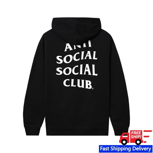 Double Hate LS Hoodie - Black - AntiSocialSocialClub