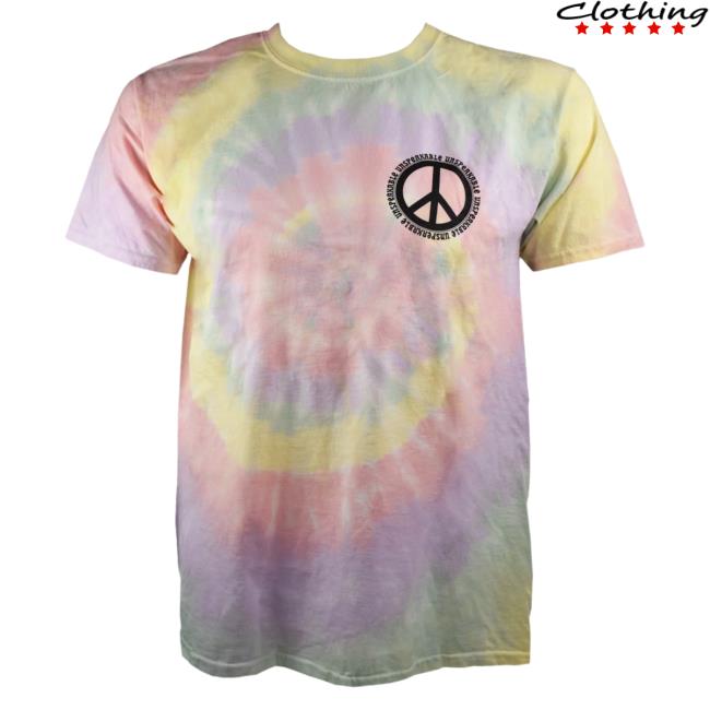 Official Unspeakable Merch Peace Love Unspeakable Tshirt