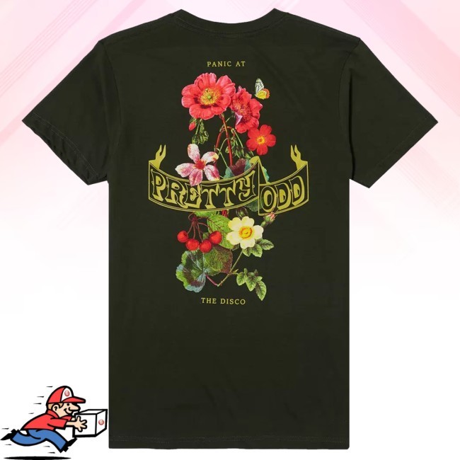 Panic! At The Disco Pretty Odd Flowers S/S Tee