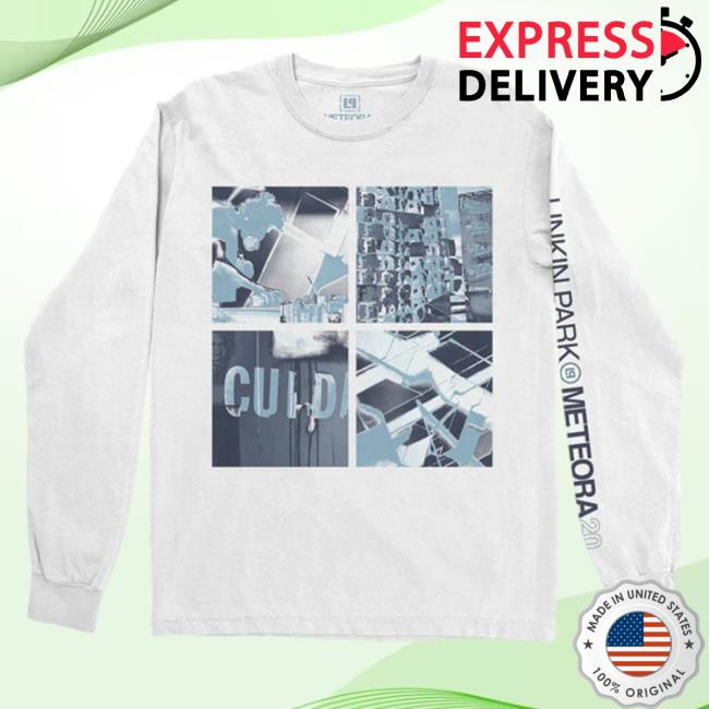Linkin Park Meteora Boxes White Long Sleeve Tees