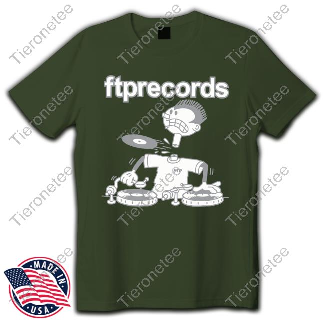 Official Fuck The Population Merch Disc Jockey Tee