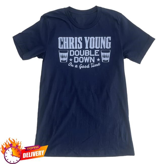 Chris Young Official Merch Store Double Down Tees Chris Young Clothing Shop Apparel