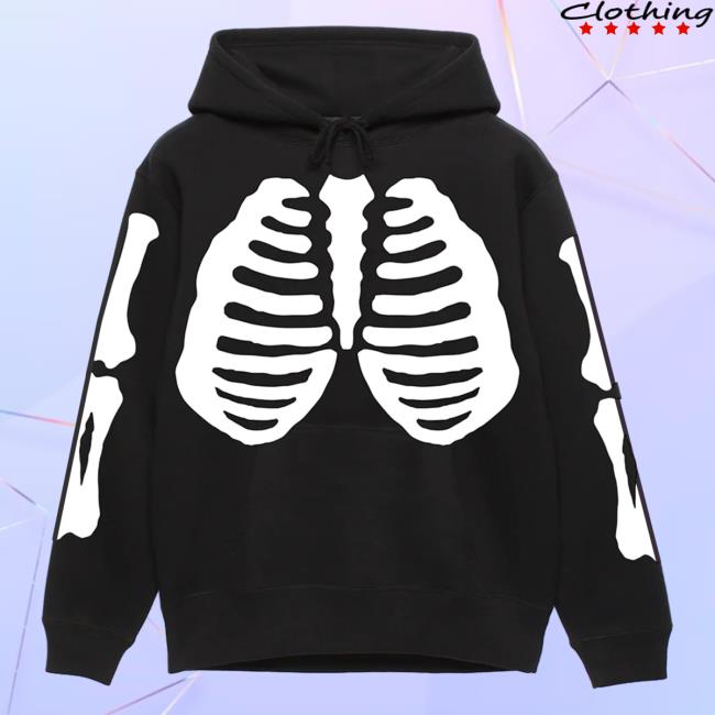 Official Azs Tokyo Merch AzsTokyo Bone Pull Over Hoodie Black
