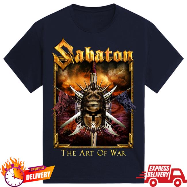 Official Sabaton Merch Store Sabaton The Art Of War Shirt Sabaton Shop