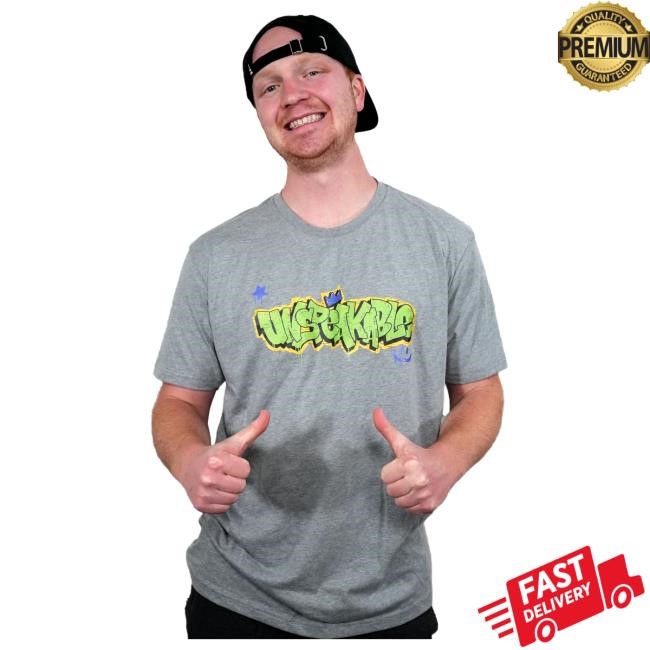 Official Unspeakable Grey Graffiti Tshirt