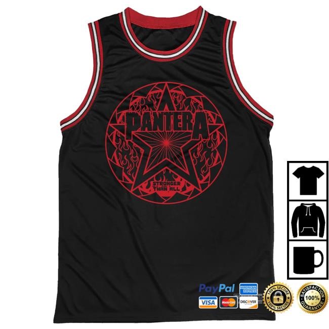 Pantera X Puck Hcky Pantera 'Hellbound' Basketball Jersey – Puck Hcky