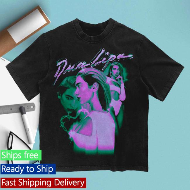 Official Dua Lipa Clothing Store Shop Dua Collage Shirt DuaLipa Merch