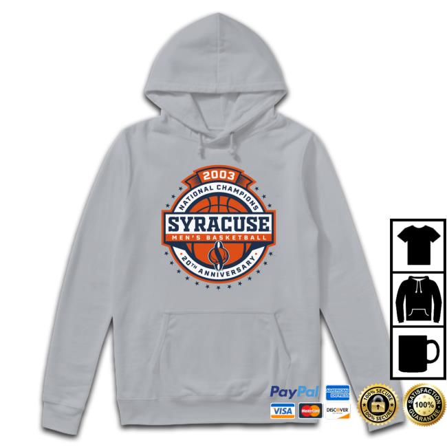 Official Syracuse Merch Syracuse Orange 20Th Champs Ball Long Sleeve Tee