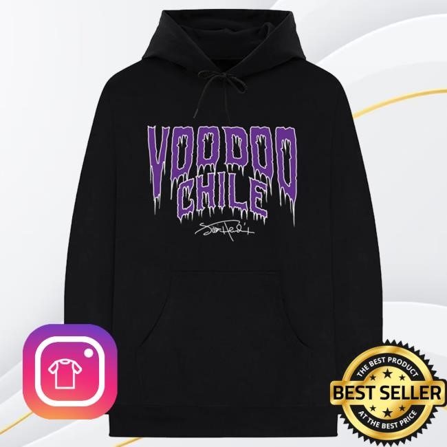 Official Jimi Hendrix Merch Store Jimi Hendrix Voodoo Black Pullover Hoodie