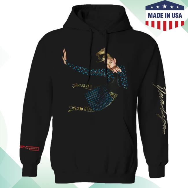 Official Dua Lipa Merch Physical Lean Back Dua Lipa Hoodie