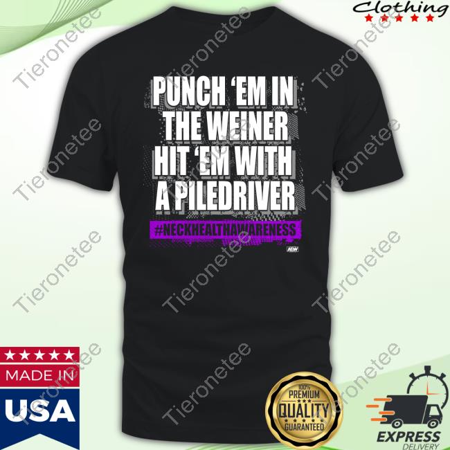 Official Aew Shop The Kingdom Neck Health Awareness Shirt
