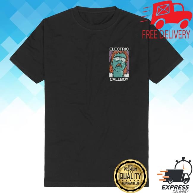 Electric Callboy Elevator Operator Scratch White Shirts