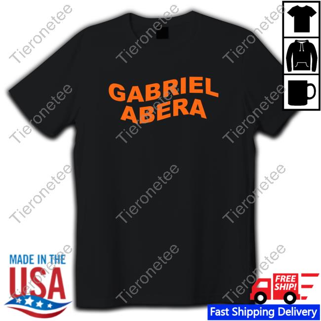 Official Gabriel Abera Wavy Basic Black Tee
