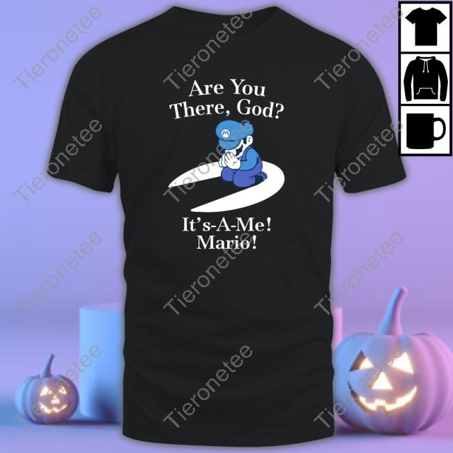 Official Are You There, God? T,S-A-Me! Mario! Tee Shirt