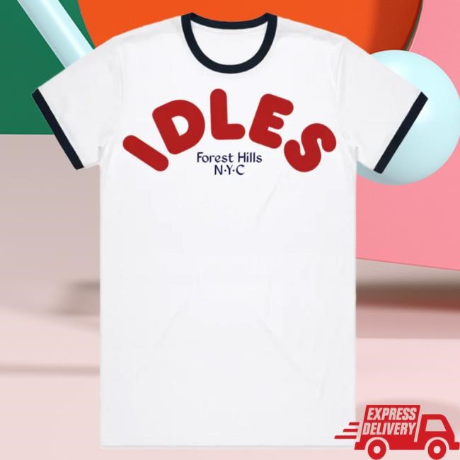 Official Idles Merch Store Shop Idles Band IDLES Forest Hills Ringer Tshirt