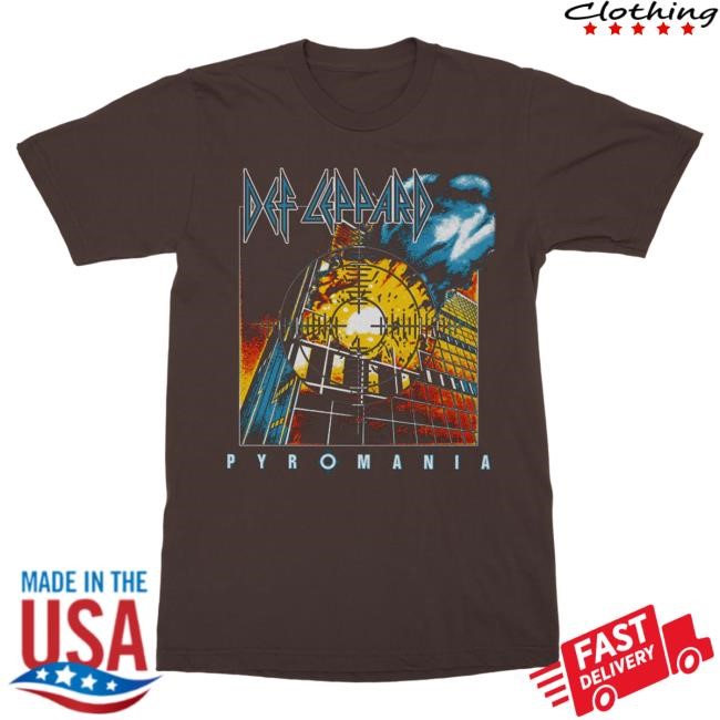 Official Def Leppard Merch Store Clothing Hollywood, FL 2024 Tour Shirts DefLeppard