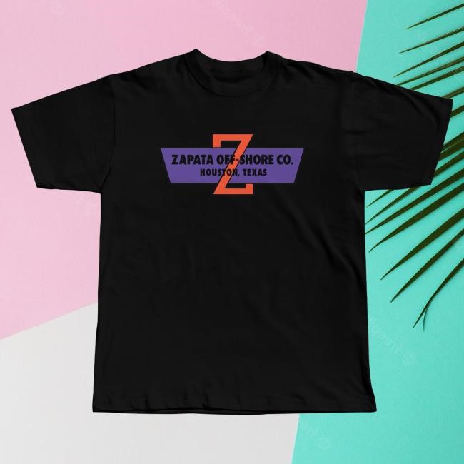 Official Zapata Black T Shirt