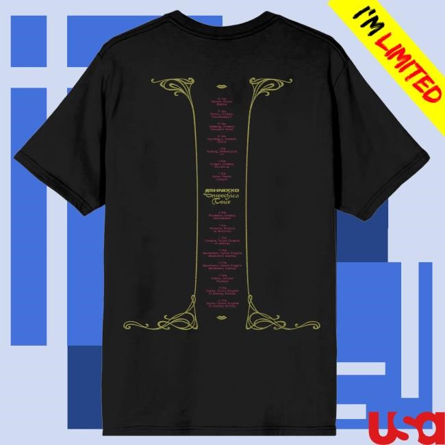Limited Edition Smoochies Tour Tee Ashnikko UK