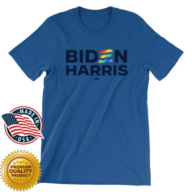 Official Joe Biden Merch Store Joe Biden Pride Biden/Harris Unisex Royal Blue Shirt 2024 Joe Biden Apparel Clothing Shop JoeBiden